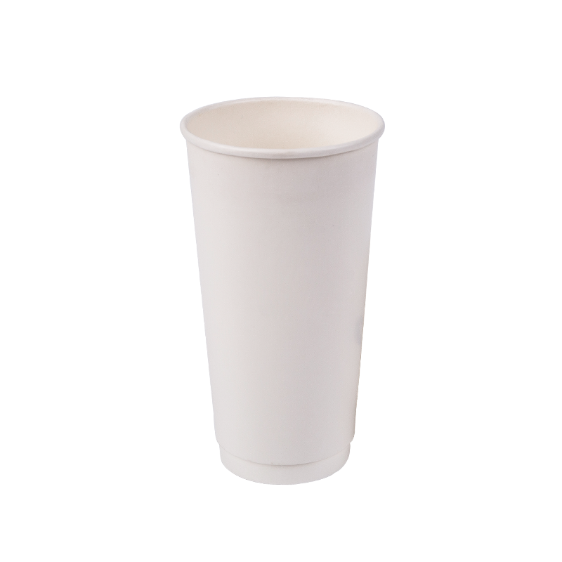 20oz engangs biologisk nedbrytbar dobbeltlags papirkopp