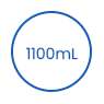 1100ML engangs nedbrytbar pakkepapirskål icon