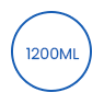 1200ML engangs nedbrytbar pakkepapirskål icon
