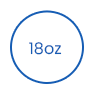 18 oz engangs biologisk nedbrytbare papiriskopper icon
