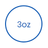3oz engangs biologisk nedbrytbare papiriskopper icon