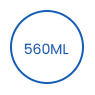 560ML engangs nedbrytbar pakkepapirskål icon