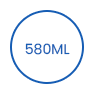 580ML engangs biologisk nedbrytbar rektangulær papirskål icon