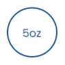 5 oz engangs biologisk nedbrytbare papiriskopper icon